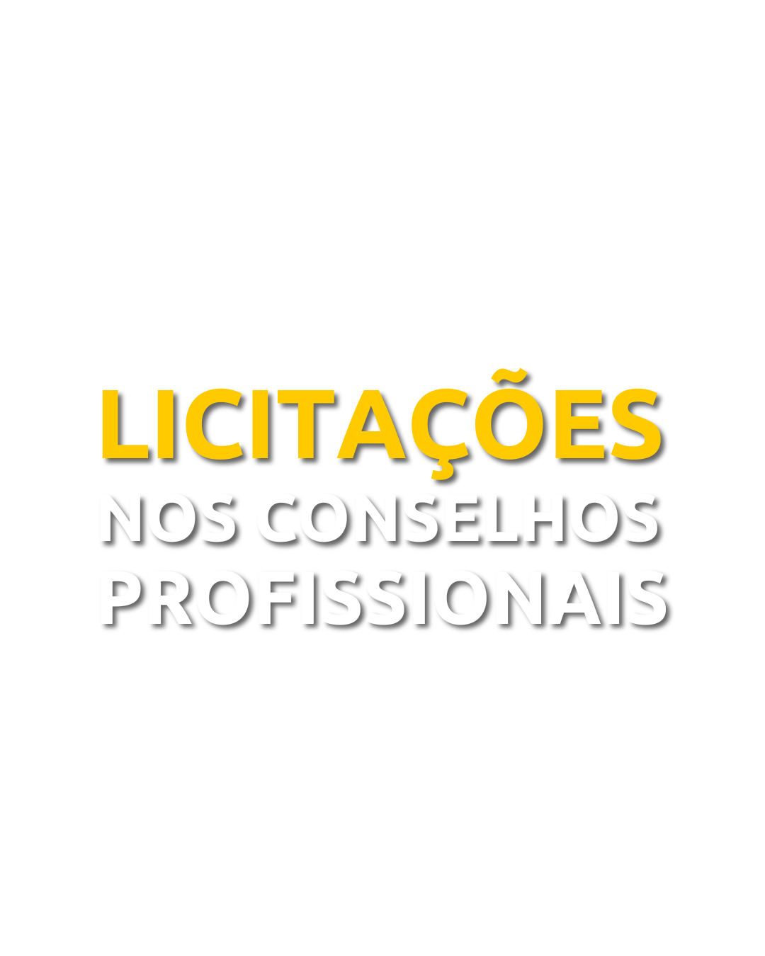 Folder Completo - Curso Licitações nos Conselhos Profissionais